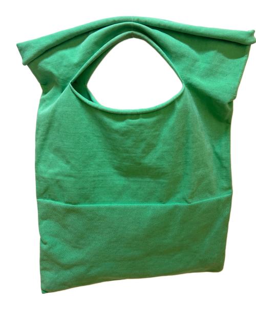 me ISSEY MIYAKE（ミーイッセイ ミヤケ）me ISSEY MIYAKE (ミーイッセイ ミヤケ) ハンドバッグ カーキの古着・服飾アイテム