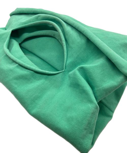 me ISSEY MIYAKE（ミーイッセイ ミヤケ）me ISSEY MIYAKE (ミーイッセイ ミヤケ) ハンドバッグ カーキの古着・服飾アイテム