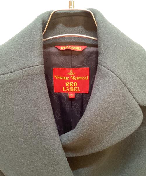 Vivienne Westwood RED LABEL（ヴィヴィアンウエストウッドレッドレーベル）Vivienne Westwood RED LABEL (ヴィヴィアンウエストウッドレッドレーベル) ウールコート グレー サイズ:2の古着・服飾アイテム