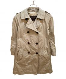 LOUIS VUITTON（ルイ ヴィトン）の古着「モノグラムトレンチコート」｜ベージュ