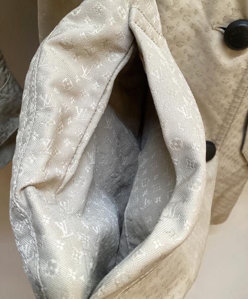 LOUIS VUITTON（ルイ ヴィトン）LOUIS VUITTON (ルイ ヴィトン) モノグラムトレンチコート ベージュ サイズ:34の古着・服飾アイテム