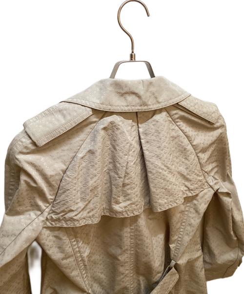 LOUIS VUITTON（ルイ ヴィトン）LOUIS VUITTON (ルイ ヴィトン) モノグラムトレンチコート ベージュ サイズ:34の古着・服飾アイテム