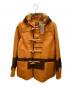 buffalo brand（バッファローボブズ）の古着「ダッフルコート」｜オレンジ×ブラウン