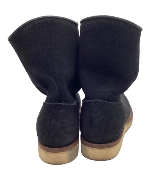 不明（フメイ）不明 (不明) ペコシュブーツ ブラック サイズ:8の古着・服飾アイテム