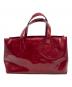 LOUIS VUITTON (ルイ ヴィトン) ハンドバッグ/ヴェルニ・ウィルシャーPM ポム・ダムール：30000円