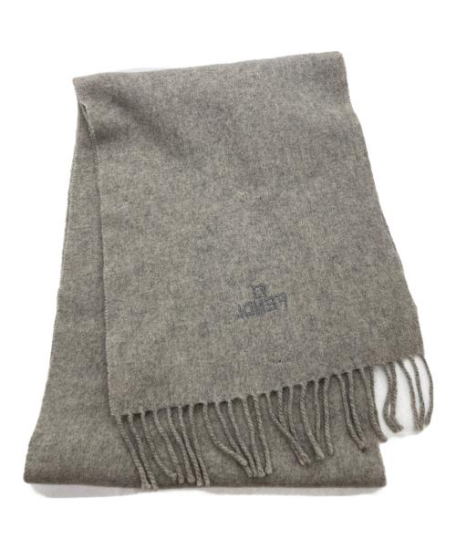 FENDI（フェンディ）FENDI (フェンディ) マフラー グレーの古着・服飾アイテム