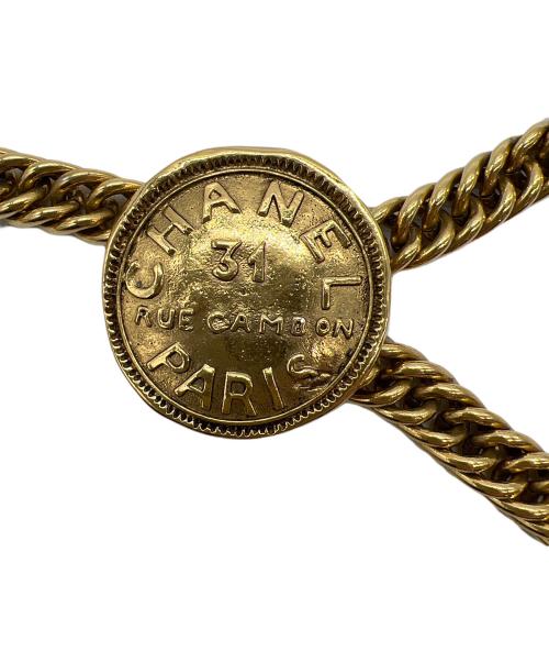 CHANEL（シャネル）CHANEL (シャネル) チェーンベルト ゴールドの古着・服飾アイテム