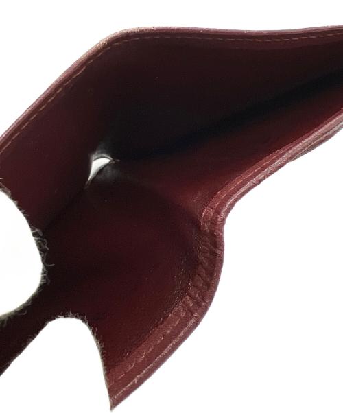 Cartier（カルティエ）Cartier (カルティエ) 札入れ/マストライン ボルドーの古着・服飾アイテム