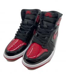 NIKE（ナイキ）の古着「Air Jordan 1 High OG "Patent Bred"」｜ブラック×レッド