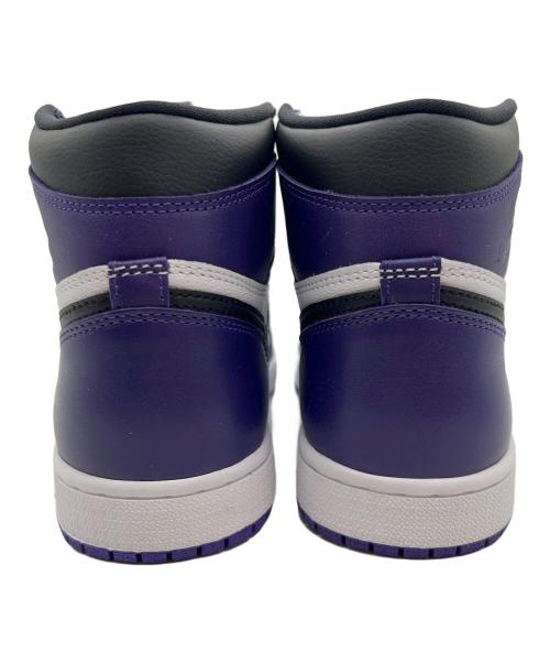 NIKE（ナイキ）NIKE (ナイキ) ハイカットスニーカー/AIR JORDAN 1 RETRO HIGH OG パープル サイズ:26cmの古着・服飾アイテム