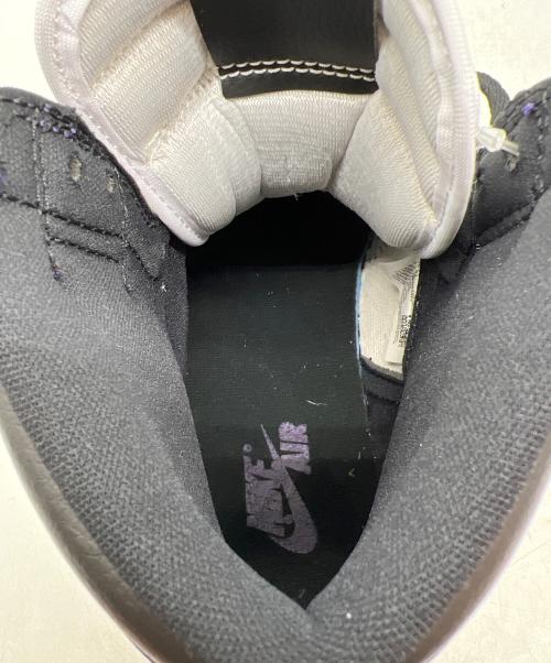 NIKE（ナイキ）NIKE (ナイキ) ハイカットスニーカー/AIR JORDAN 1 RETRO HIGH OG パープル サイズ:26cmの古着・服飾アイテム