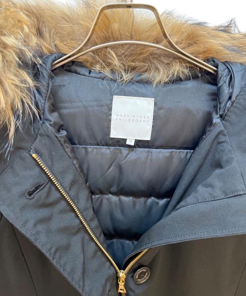 MACKINTOSH PHILOSOPHY（マッキントッシュ フィロソフィー）MACKINTOSH PHILOSOPHY (マッキントッシュ フィロソフィー) 中綿ジャケット ブラック サイズ:38の古着・服飾アイテム