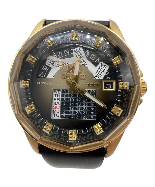 ORIENT（オリエント）ORIENT (オリエント) リストウォッチ ブラック×ゴールドの古着・服飾アイテム