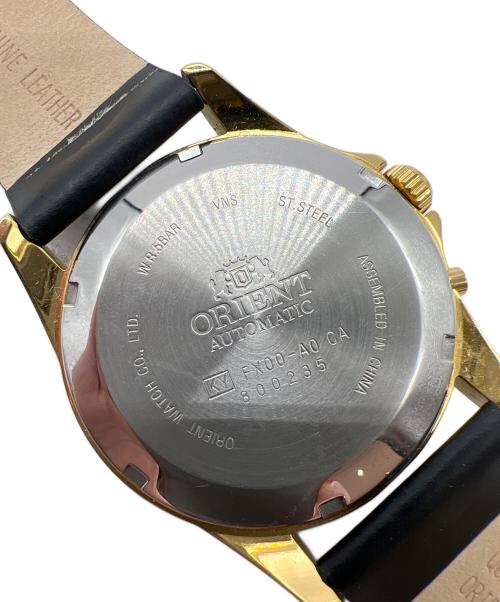 ORIENT（オリエント）ORIENT (オリエント) リストウォッチ ブラック×ゴールドの古着・服飾アイテム
