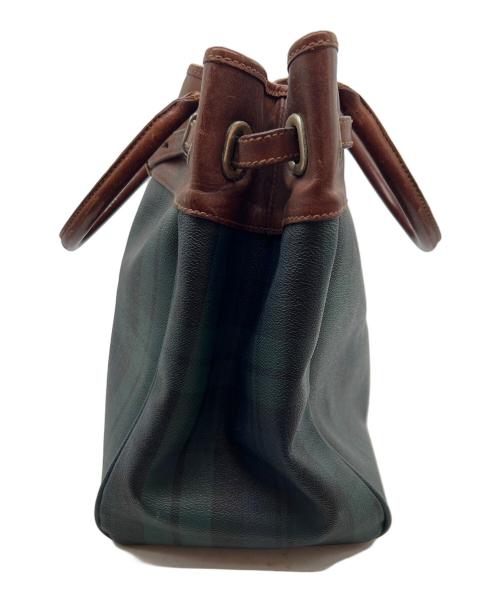 RALPH LAUREN（ラルフローレン）RALPH LAUREN (ラルフローレン) ハンドバッグ ブラウンの古着・服飾アイテム