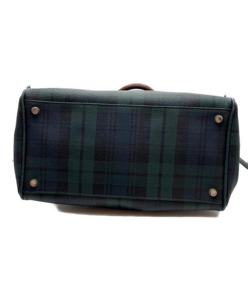 RALPH LAUREN（ラルフローレン）RALPH LAUREN (ラルフローレン) ハンドバッグ ブラウンの古着・服飾アイテム