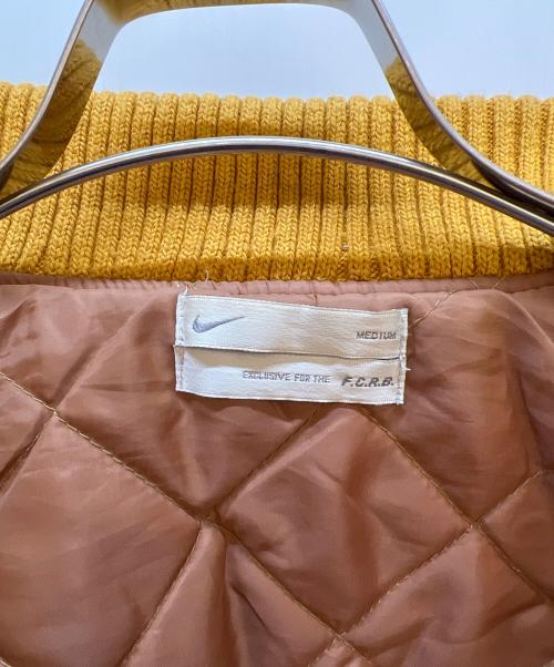 NIKE（ナイキ）NIKE (ナイキ) F.C.R.B. (エフシーレアルブリストル) スタジャン ブラウン×ホワイト×イエロー サイズ:Mの古着・服飾アイテム