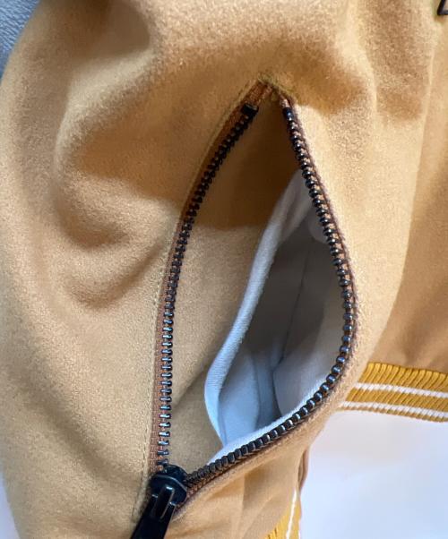 NIKE（ナイキ）NIKE (ナイキ) F.C.R.B. (エフシーレアルブリストル) スタジャン ブラウン×ホワイト×イエロー サイズ:Mの古着・服飾アイテム