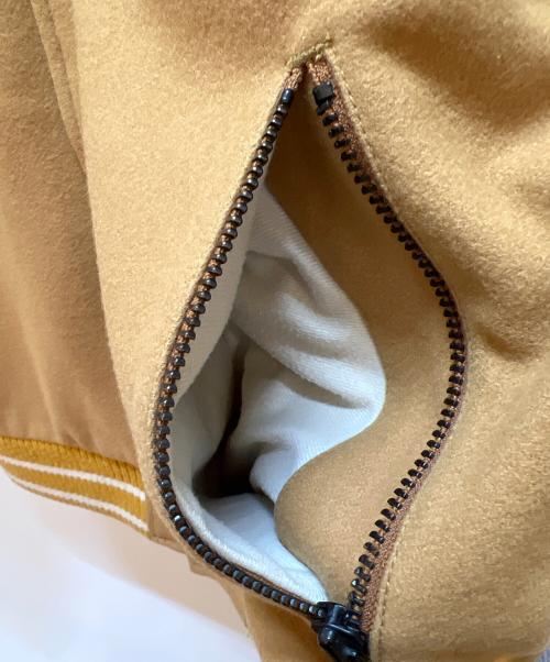 NIKE（ナイキ）NIKE (ナイキ) F.C.R.B. (エフシーレアルブリストル) スタジャン ブラウン×ホワイト×イエロー サイズ:Mの古着・服飾アイテム