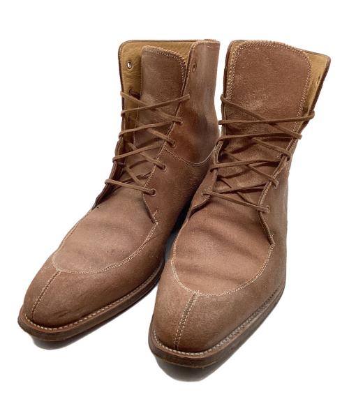 TOMORROW LAND（トゥモローランド）TOMORROW LAND (トゥモローランド) レースアップブーツ ブラウン サイズ:41の古着・服飾アイテム