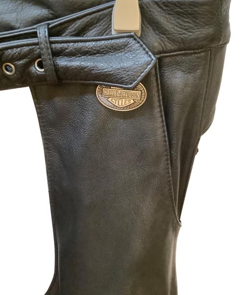 HARLEY-DAVIDSON（ハーレーダビッドソン）HARLEY-DAVIDSON (ハーレーダビッドソン) レザーチャップス ブラック サイズ:Mの古着・服飾アイテム