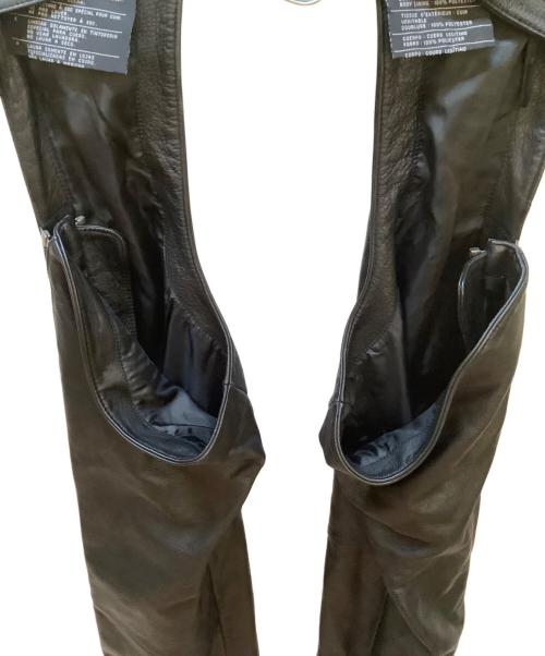 HARLEY-DAVIDSON（ハーレーダビッドソン）HARLEY-DAVIDSON (ハーレーダビッドソン) レザーチャップス ブラック サイズ:Mの古着・服飾アイテム