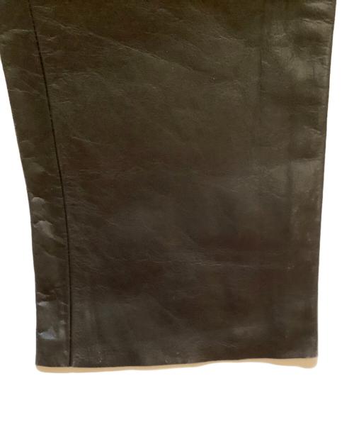 B-STYLE（ビースタイル）B-STYLE (ビースタイル) レザーパンツ ブラック サイズ:34の古着・服飾アイテム