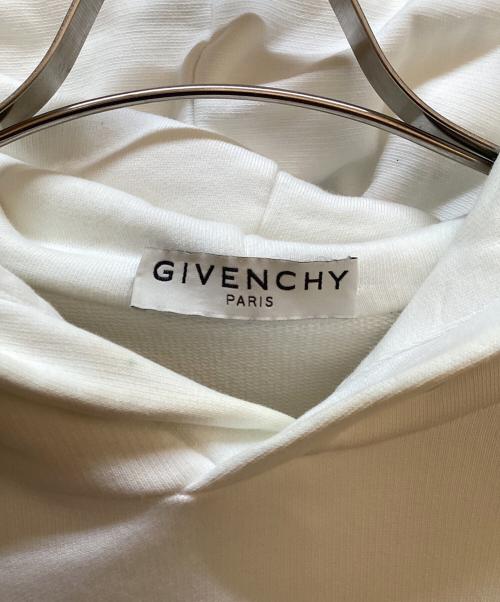 GIVENCHY（ジバンシィ）GIVENCHY (ジバンシィ) プルオーバーパーカー ホワイト サイズ:Sの古着・服飾アイテム