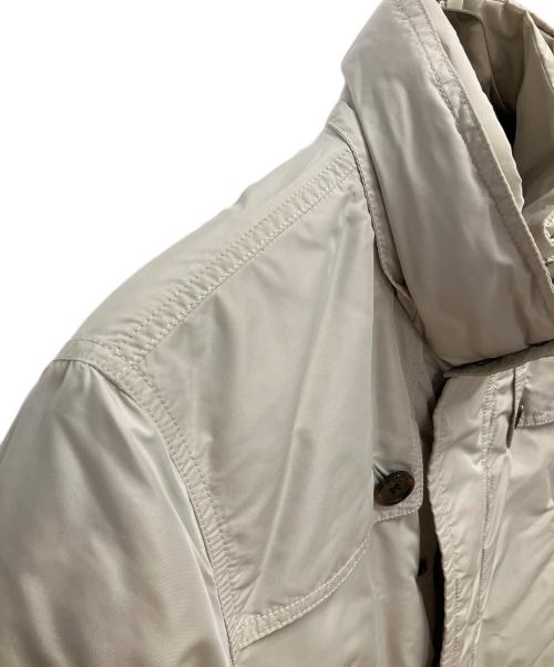 BURBERRY LONDON（バーバリーロンドン）BURBERRY LONDON (バーバリーロンドン) シルク混ナイロンダウンコート ベージュ サイズ:SIZE Mの古着・服飾アイテム