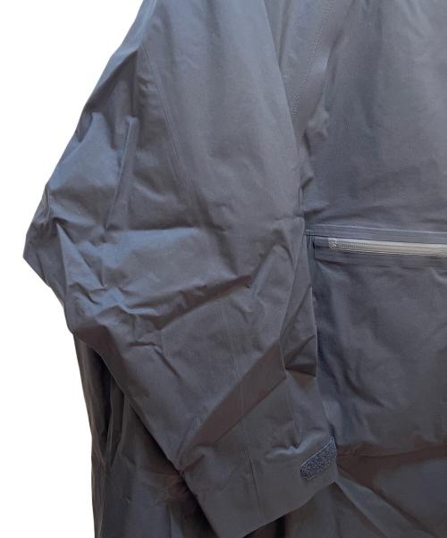 Snow peak（スノーピーク）Snow peak (スノーピーク) レインジャケット ブラック サイズ:1 未使用品の古着・服飾アイテム