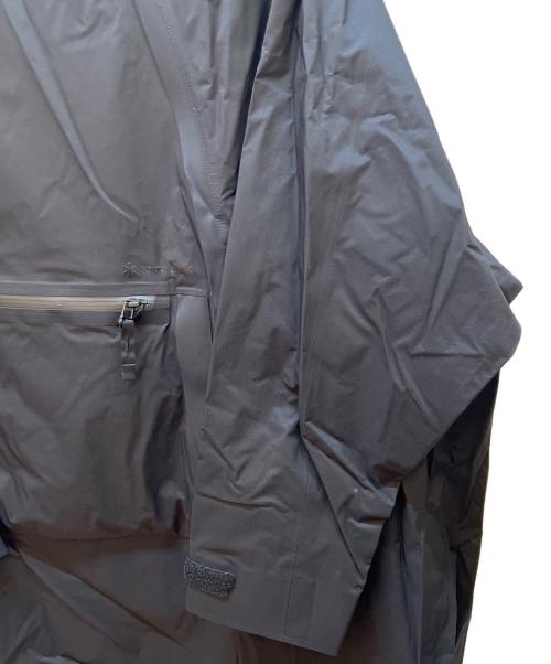 Snow peak（スノーピーク）Snow peak (スノーピーク) レインジャケット ブラック サイズ:1 未使用品の古着・服飾アイテム