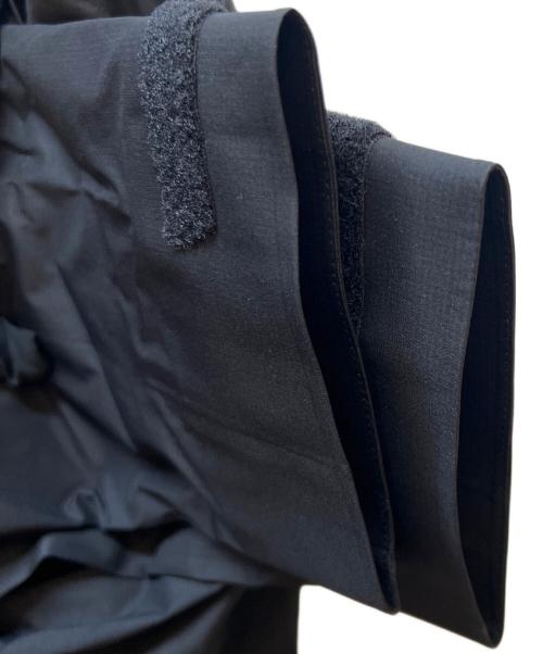 Snow peak（スノーピーク）Snow peak (スノーピーク) レインジャケット ブラック サイズ:1 未使用品の古着・服飾アイテム