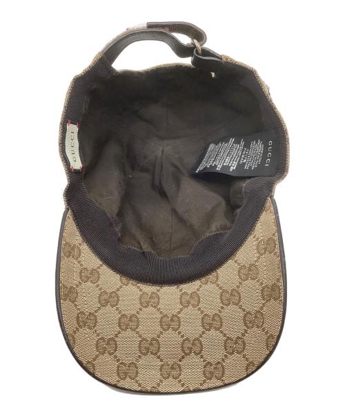 GUCCI（グッチ）GUCCI (グッチ) キャップ ベージュの古着・服飾アイテム