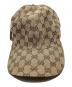 GUCCI (グッチ) キャップ ベージュ：20000円