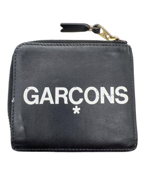 COMME des GARCONS（コムデギャルソン）COMME des GARCONS (コムデギャルソン) ラウンドファスナー財布 ブラックの古着・服飾アイテム