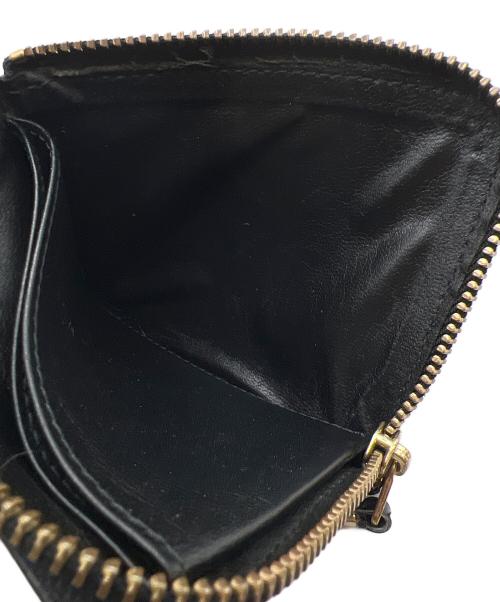 COMME des GARCONS（コムデギャルソン）COMME des GARCONS (コムデギャルソン) ラウンドファスナー財布 ブラックの古着・服飾アイテム