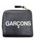 COMME des GARCONS (コムデギャルソン) ラウンドファスナー財布 ブラック：10000円