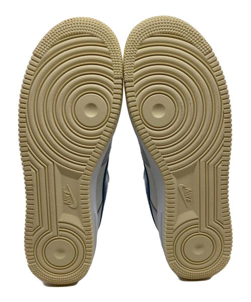 NIKE（ナイキ）NIKE (ナイキ) UNDEFEATED (アンディフィーテッド) ローカットスニーカー/AIR FORCE1 LOW グレー×ネイビー×レッド サイズ:30cmの古着・服飾アイテム