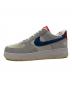 NIKE (ナイキ) UNDEFEATED (アンディフィーテッド) ローカットスニーカー/AIR FORCE1 LOW グレー×ネイビー×レッド サイズ:30cm：16000円