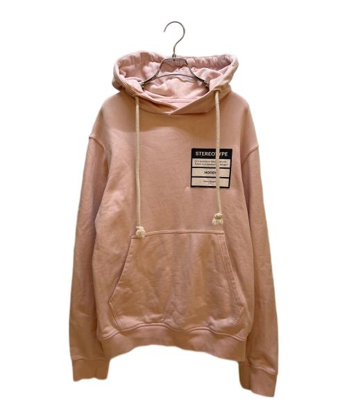 Maison Margiela（メゾンマルジェラ）Maison Margiela (メゾンマルジェラ) パーカー ピンク サイズ:Freeの古着・服飾アイテム