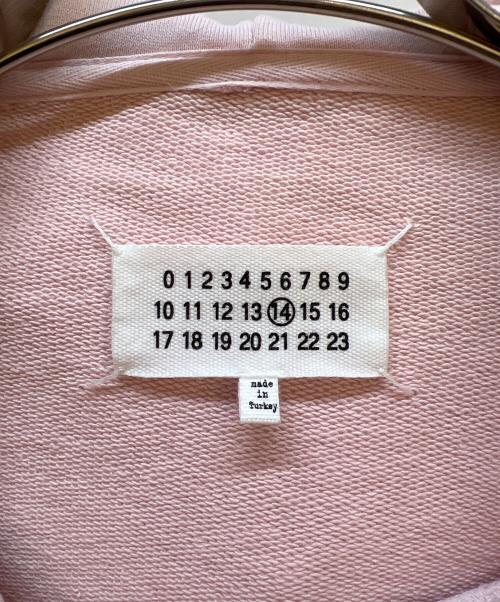 Maison Margiela（メゾンマルジェラ）Maison Margiela (メゾンマルジェラ) パーカー ピンク サイズ:Freeの古着・服飾アイテム