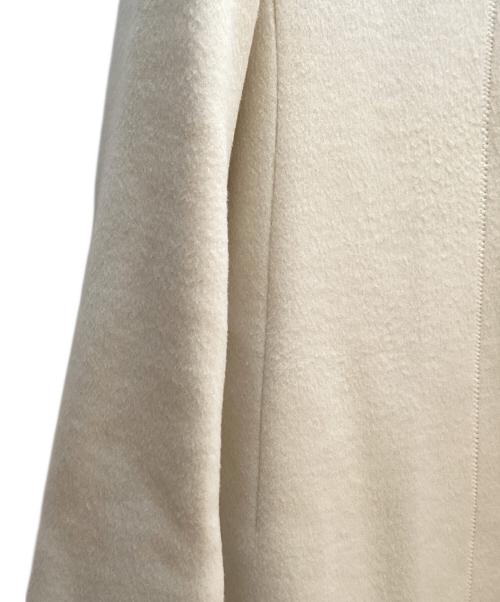 CELFORD（セルフォード）CELFORD (セルフォード) ノーカラーコート アイボリー サイズ:38の古着・服飾アイテム
