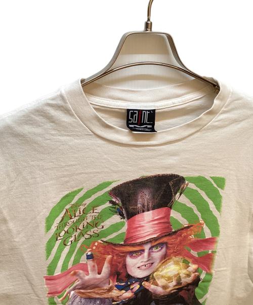 SAINT MICHAEL（セントマイケル）SAINT MICHAEL (セントマイケル) DISNEY (ディズニー) プリントTシャツ ホワイト サイズ:L 未使用品の古着・服飾アイテム