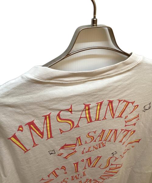 SAINT MICHAEL（セントマイケル）SAINT MICHAEL (セントマイケル) DISNEY (ディズニー) プリントTシャツ ホワイト サイズ:L 未使用品の古着・服飾アイテム