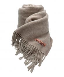 Acne studios（アクネ ストゥディオス）の古着「ウールマフラー」｜ベージュ