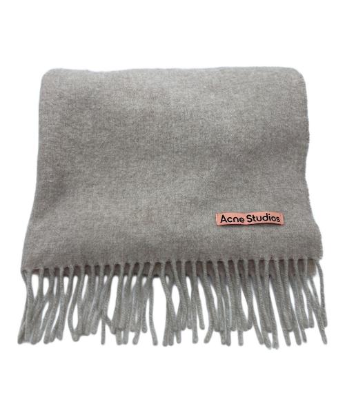 Acne studios（アクネ ストゥディオス）Acne studios (アクネ ストゥディオス) ウールマフラー ベージュの古着・服飾アイテム