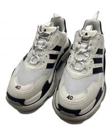 adidas Originals×BALENCIAGA（アディダスオリジナル×バレンシアガ）の古着「スニーカー」｜ホワイト×ブラック