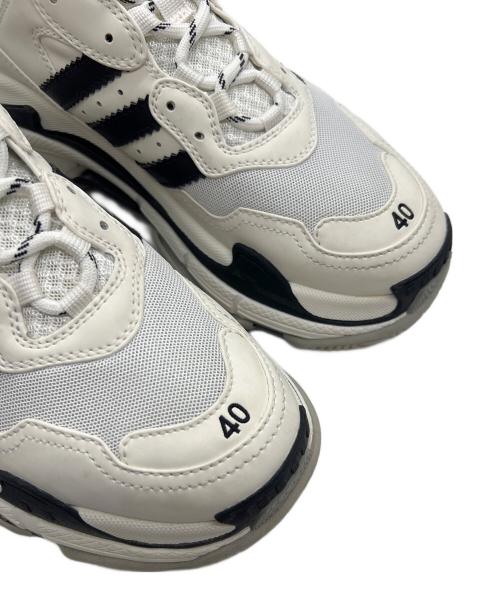 adidas Originals（アディダスオリジナル）adidas Originals (アディダスオリジナル) BALENCIAGA (バレンシアガ) スニーカー ホワイト×ブラック サイズ:26.5cmの古着・服飾アイテム