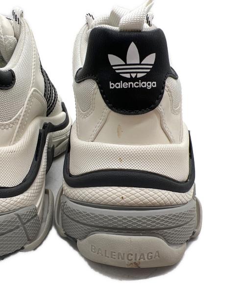 adidas Originals（アディダスオリジナル）adidas Originals (アディダスオリジナル) BALENCIAGA (バレンシアガ) スニーカー ホワイト×ブラック サイズ:26.5cmの古着・服飾アイテム
