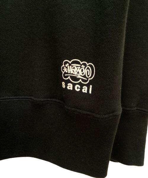 sacai（サカイ）sacai (サカイ) Eric Haze Hoodie ブラック サイズ:2の古着・服飾アイテム